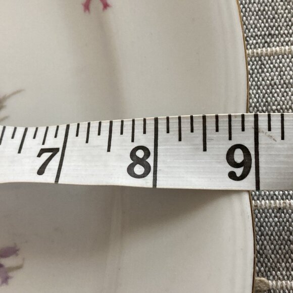 FAVOLINA Poland SERVING PLATTER Roses 13” Oval Gold Trim Cottagecore   Farm - Picture 9 of 9